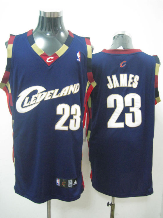 Cleveland Cavaliers James Deep Red White Jersey